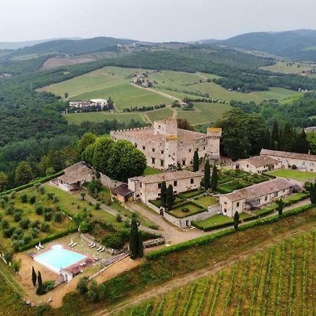 Penzion Castello Di Meleto Gaiole in Chianti Exteriér fotografie