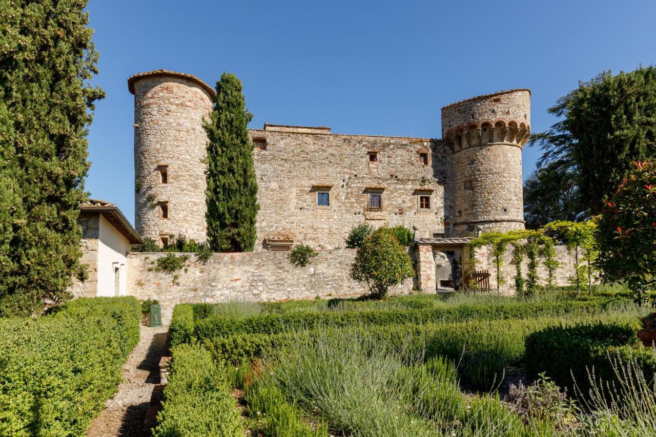 Penzion Castello Di Meleto Gaiole in Chianti Exteriér fotografie
