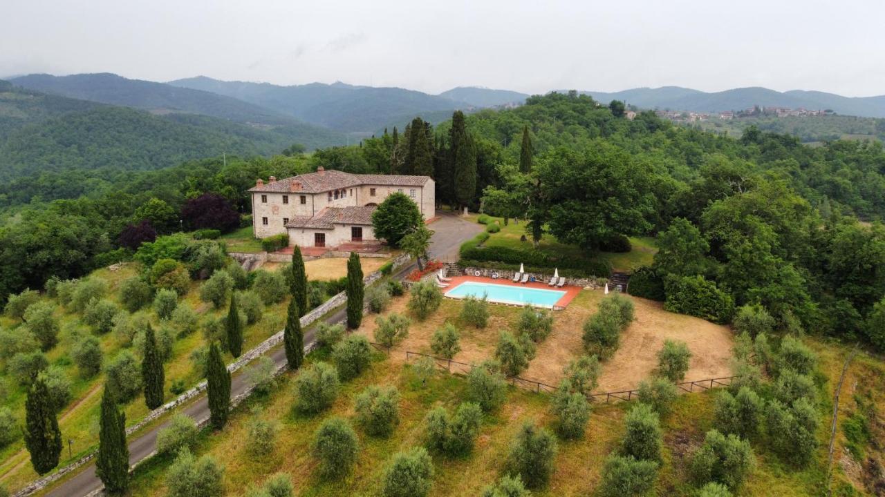 Penzion Castello Di Meleto Gaiole in Chianti Exteriér fotografie