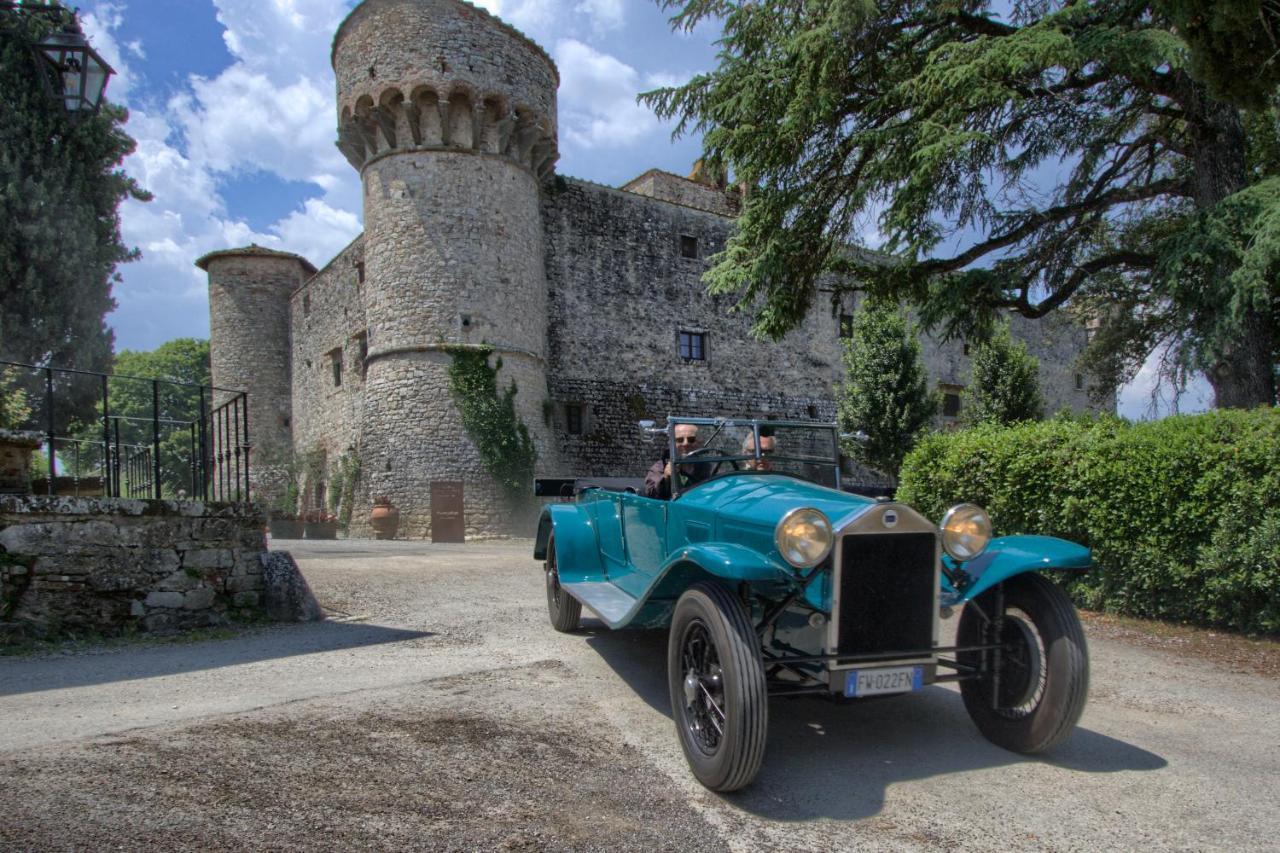 Penzion Castello Di Meleto Gaiole in Chianti Exteriér fotografie