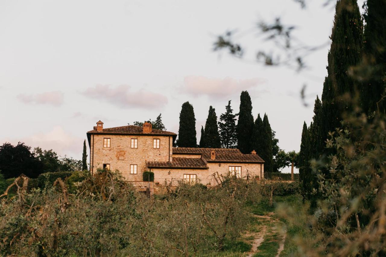 Penzion Castello Di Meleto Gaiole in Chianti Exteriér fotografie