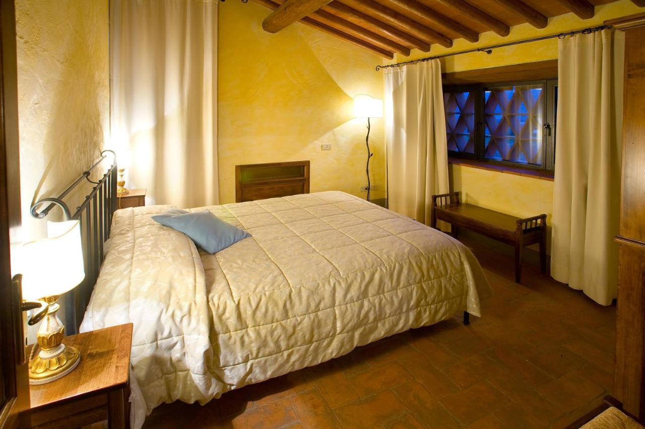 Penzion Castello Di Meleto Gaiole in Chianti Exteriér fotografie