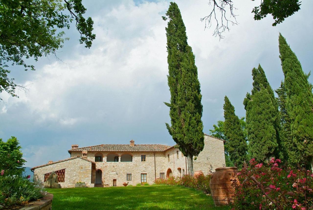 Penzion Castello Di Meleto Gaiole in Chianti Exteriér fotografie