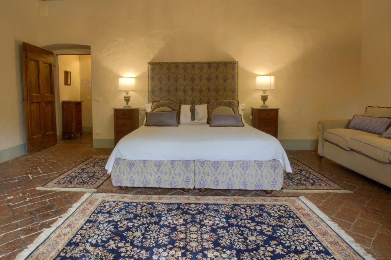 Penzion Castello Di Meleto Gaiole in Chianti Exteriér fotografie