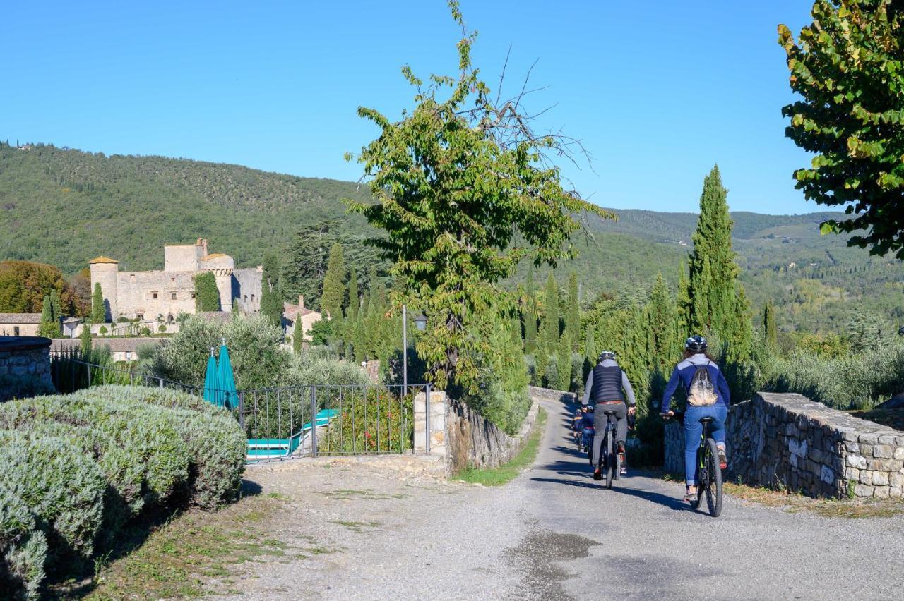 Penzion Castello Di Meleto Gaiole in Chianti Exteriér fotografie