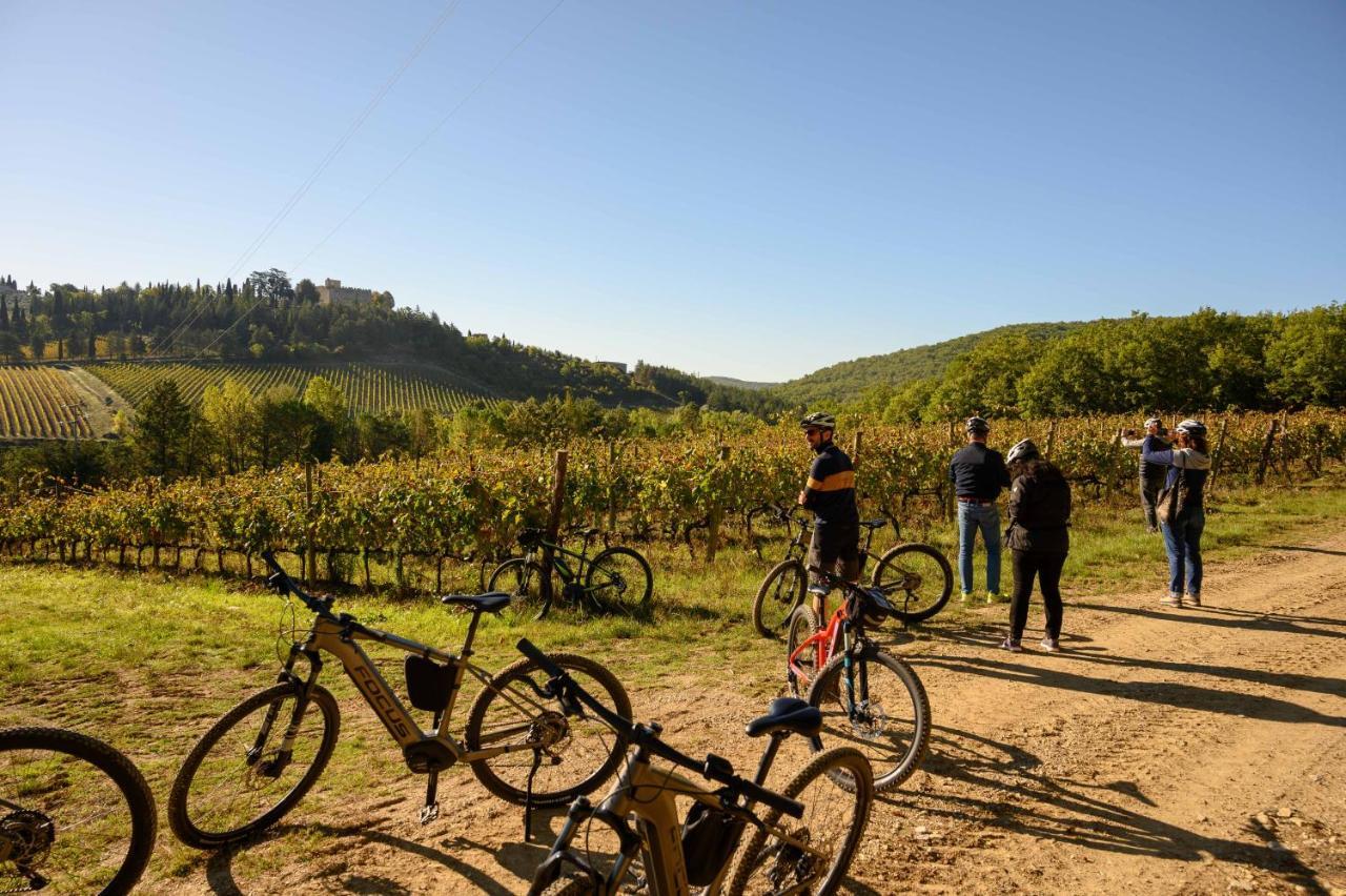 Penzion Castello Di Meleto Gaiole in Chianti Exteriér fotografie