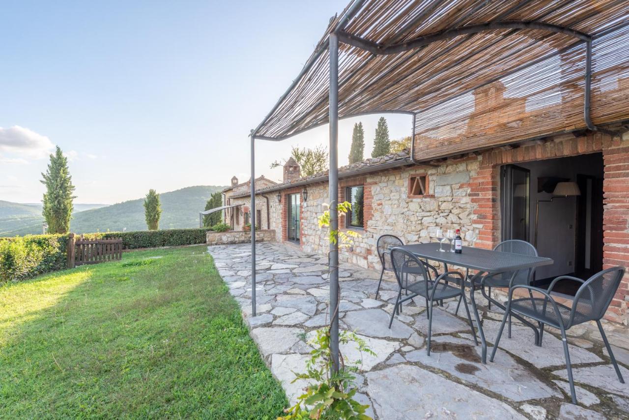 Penzion Castello Di Meleto Gaiole in Chianti Exteriér fotografie