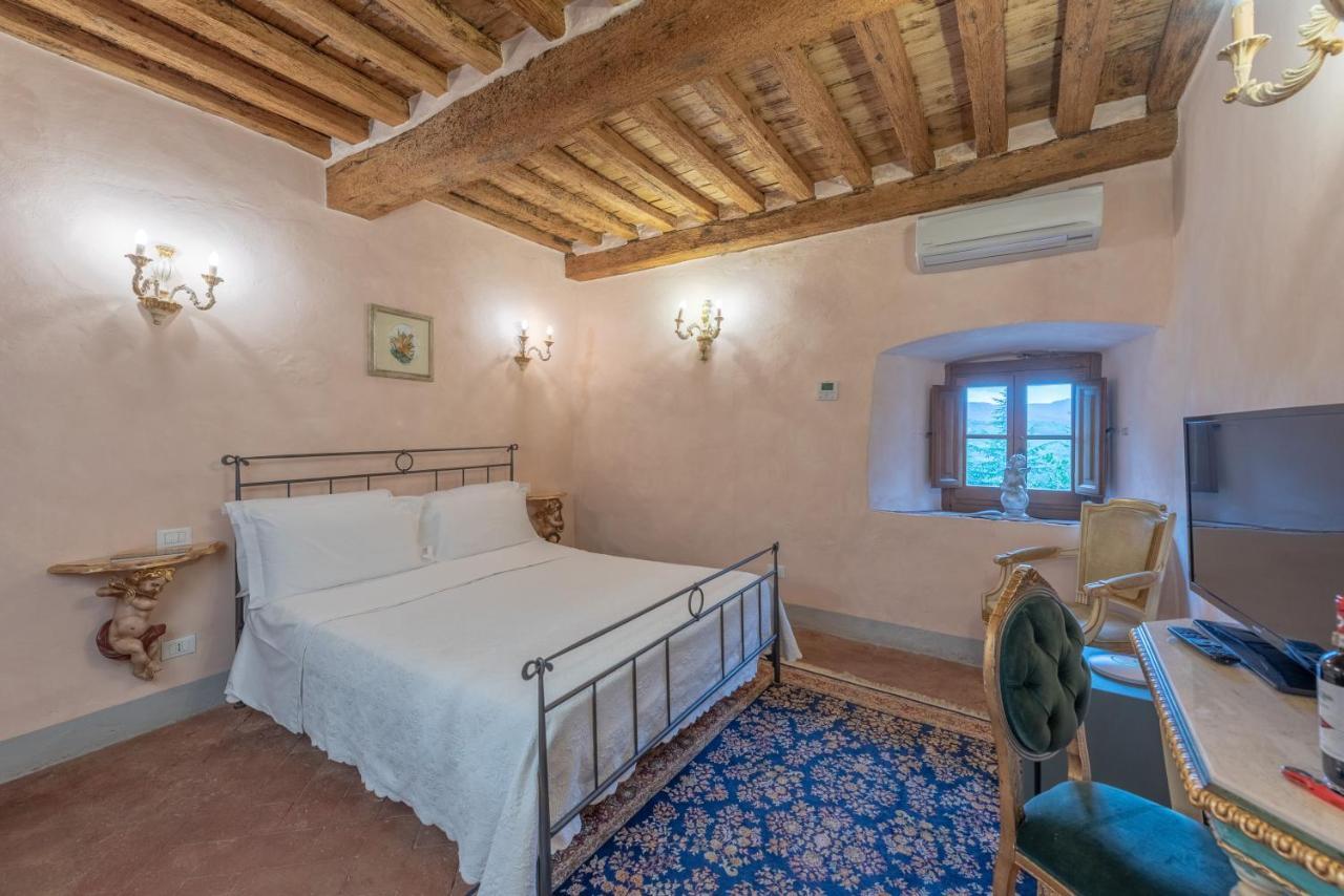 Penzion Castello Di Meleto Gaiole in Chianti Exteriér fotografie