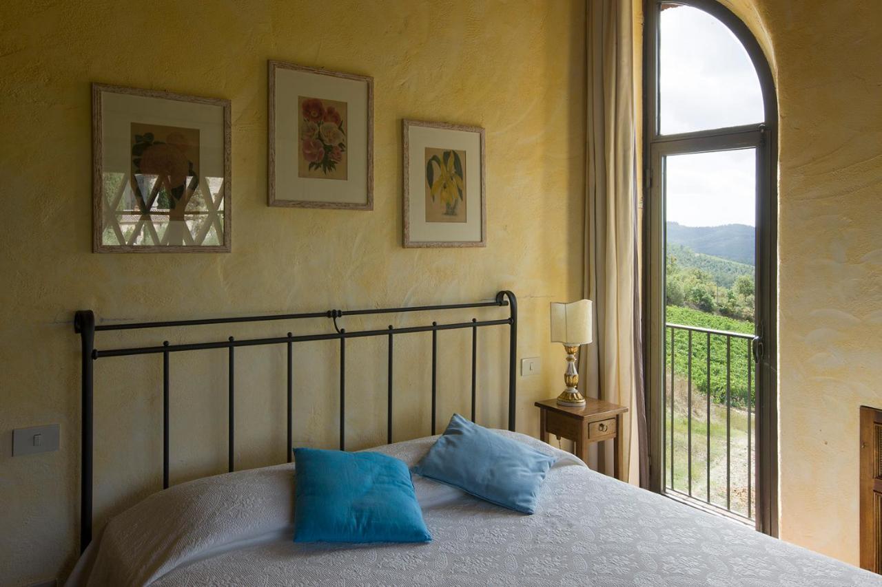 Penzion Castello Di Meleto Gaiole in Chianti Exteriér fotografie