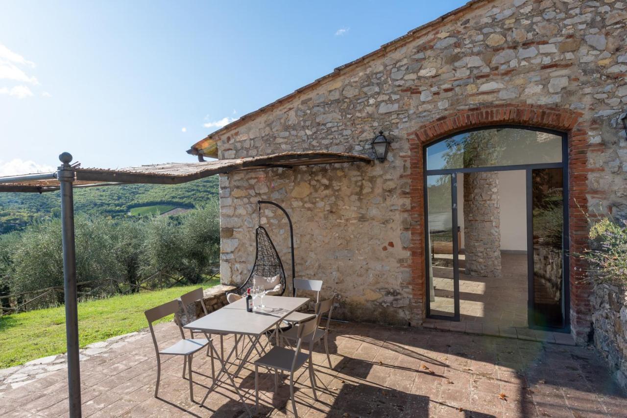Penzion Castello Di Meleto Gaiole in Chianti Exteriér fotografie